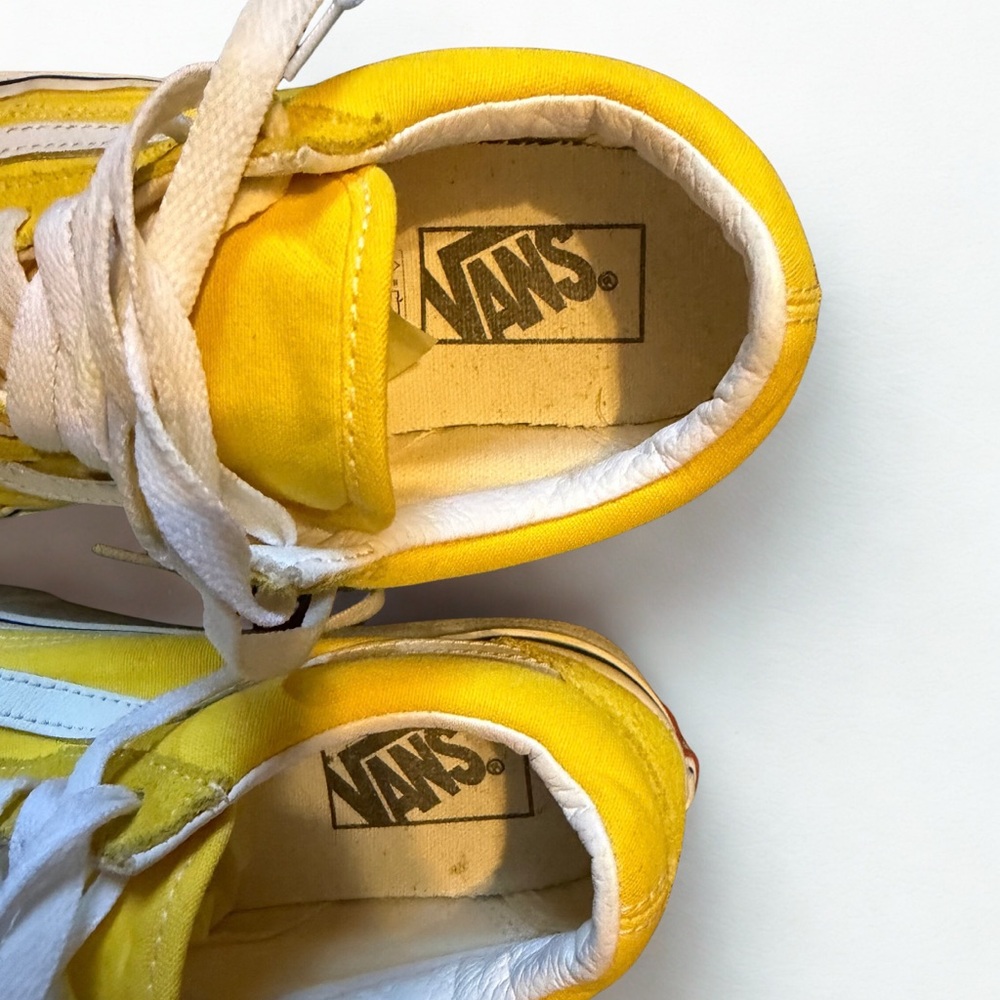 Vans Yellow Sneakers EUC - Picture 3 of 6